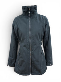 Horze Freya Women's Long Soft-Shell Riding Jacket - Black / Size Small - NO HOOD