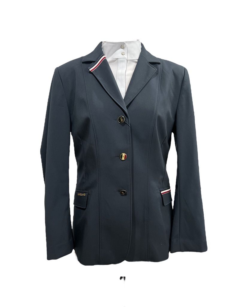 Kingsland Sloane Ladies Fitted Show Coat - Navy size EU 46 (US 18) NEW