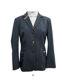 Kingsland Sloane Ladies Fitted Show Coat - Navy size EU 46 (US 18) NEW