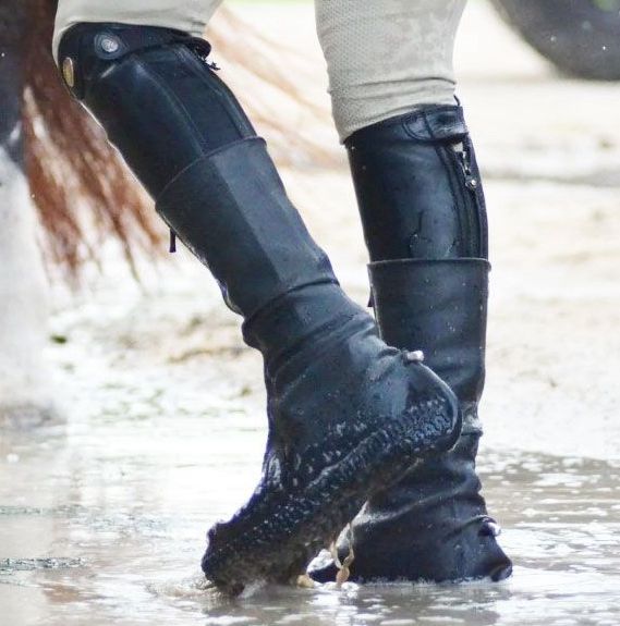 Equiparent Boot Jacket Tall / Show Boot Protector-  Black / Large  NEW