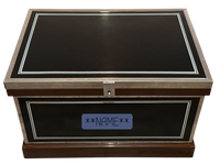 McGuinn Farms Large Vinyl Custom Tack Trunk - Black