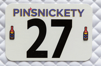 Pinsnickety Hot Sauce Bottle Number Pins NEW