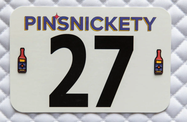 Pinsnickety Hot Sauce Bottle Number Pins NEW