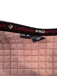 LeMieux Pro Sport Suede Dressage Square Saddle Pad - Size Small / Medium Color Musk