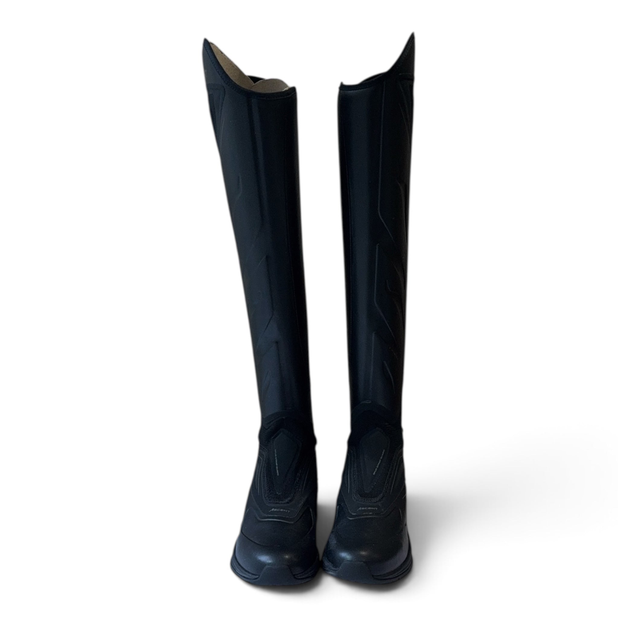 Ariat Woman's Ascent Tall Boots -Black Size US 8.5 / Medium Width / Tall Height   NEW