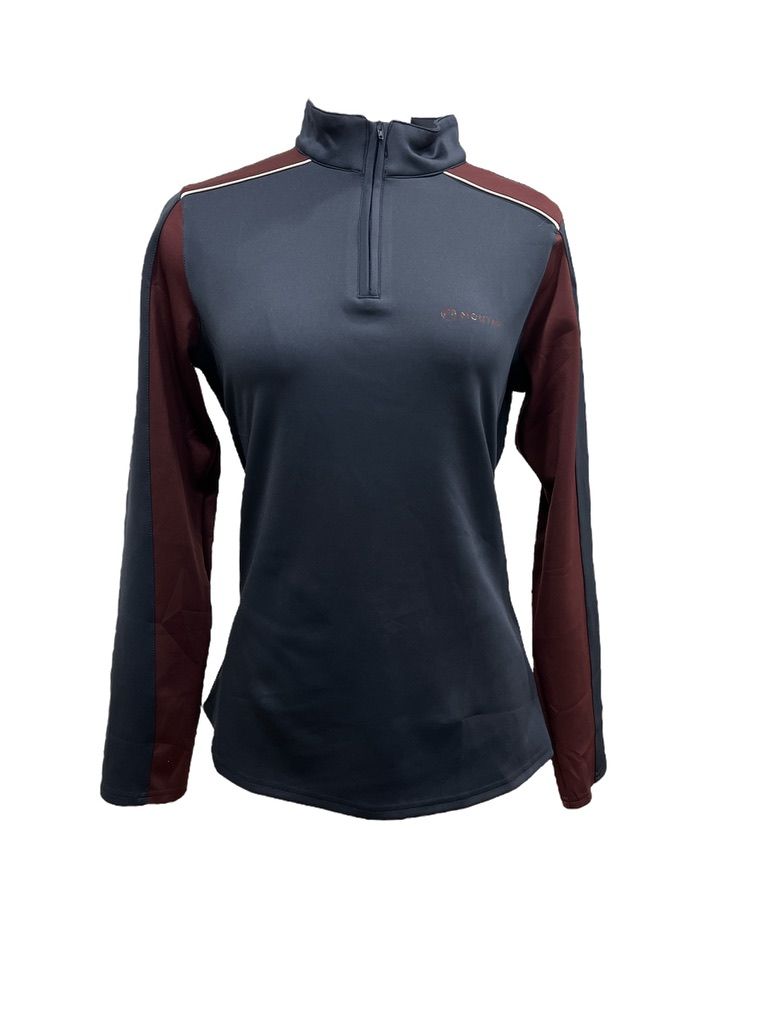 Montar Iris Training Shirt Navy/Plum - Size XL NEW