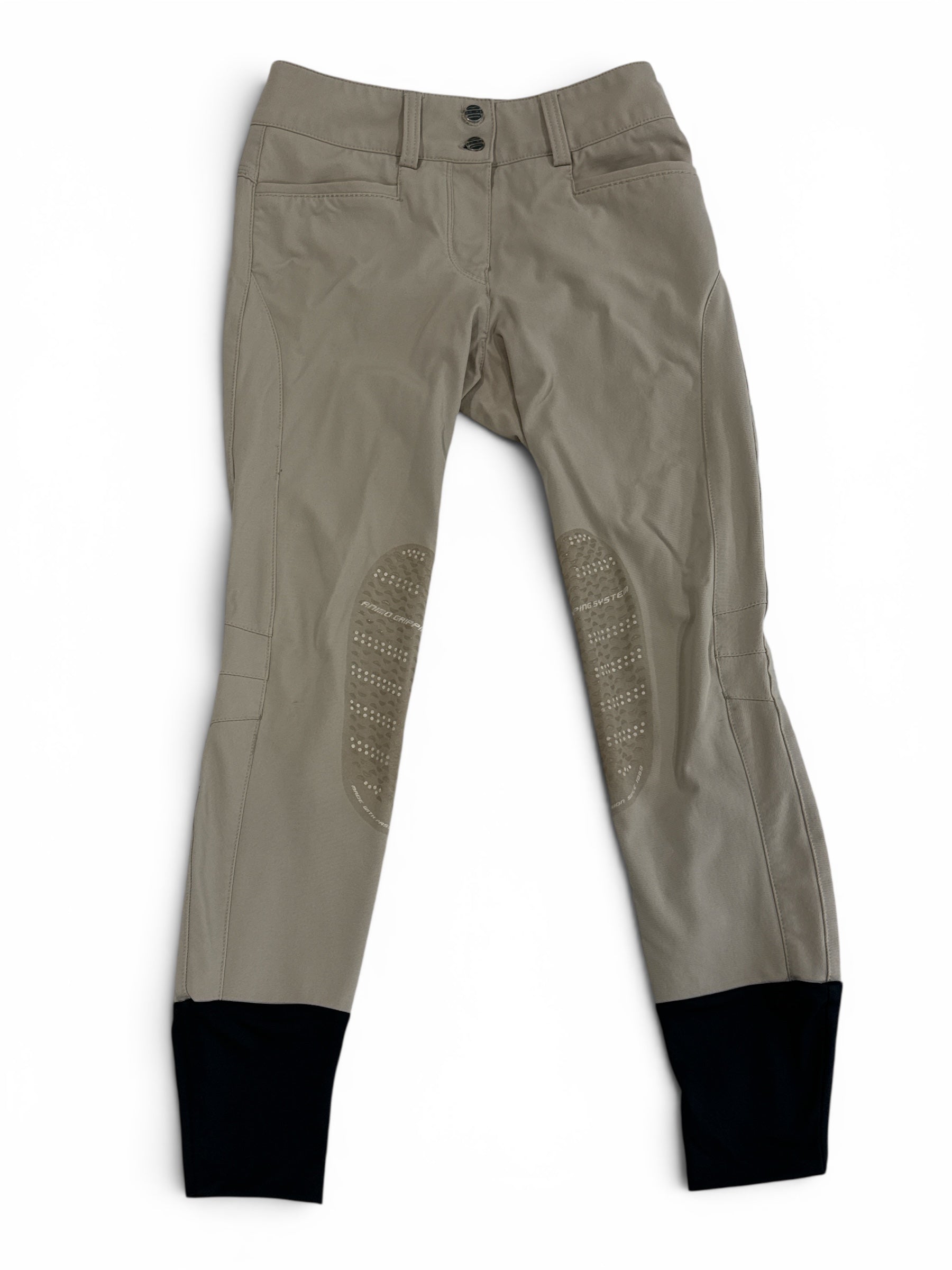 Animo Naspre Women's Knee Grip Breeches Tan Size IT40 (US 26)