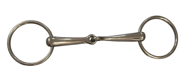 Stainless Steel Loose Ring Snaffle Bit 5 1/2"