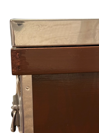 McGuinn Farms Large Vinyl Custom Tack Trunk - Black