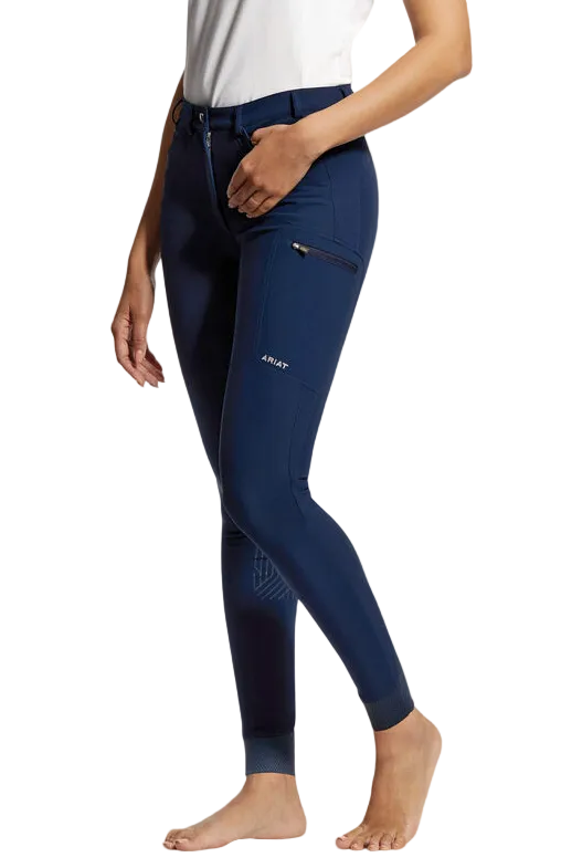 Ariat Triton Grip Knee Patch Breeches - Navy Blue / Size US 26L
