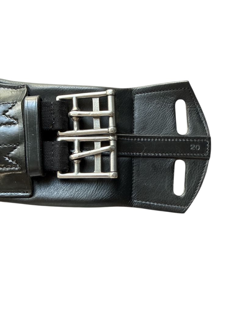 Red Barn 20" Balance Dressage Girth Black NEW