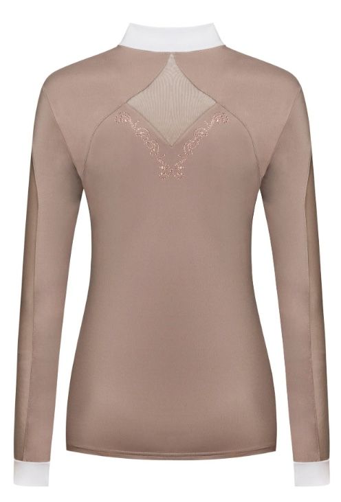 Fair Play Competition Shirt Long Sleeve CATHRINE ROSEGOLD M New w/Tags