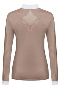 Fair Play Competition Shirt Long Sleeve CATHRINE ROSEGOLD M New w/Tags