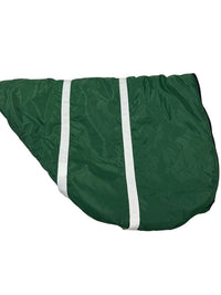 Hunter Green Fleece Saddle Cover with Handles