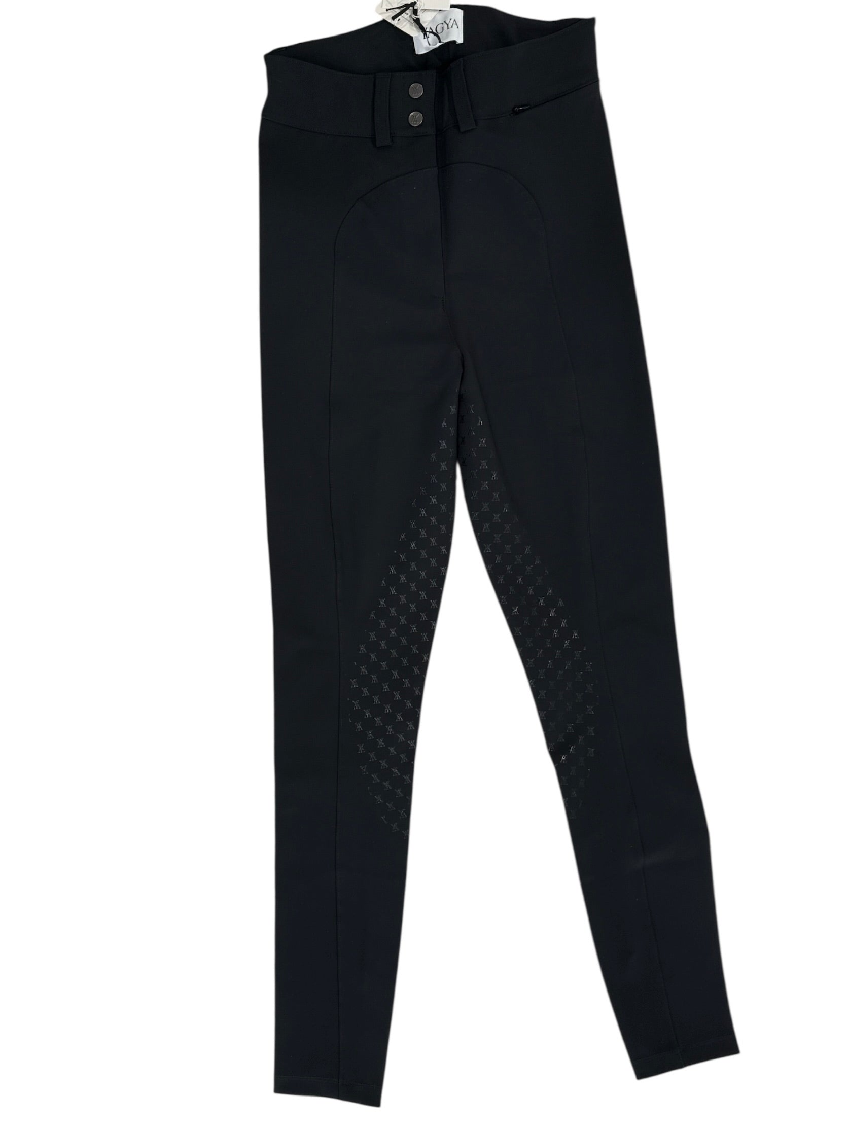 Yagya High-Rise Full Grip Compression Breeches - Black / Size Small   NEW