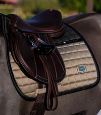 Equestrian Stockholm Sportive Jump Saddle Pad, Chantelle (Mushroom), Pony Size NEW