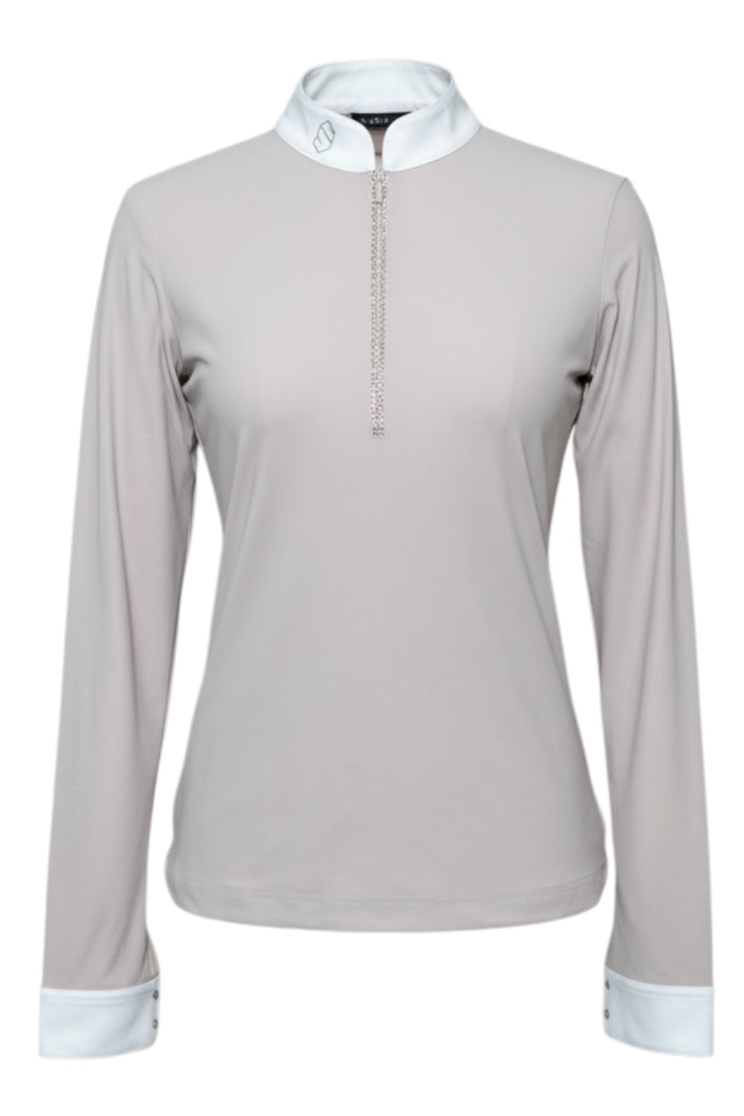 Samshield Long Sleeve Show Shirt - Light Pink / Rose Gold - Size Small