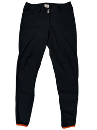 Hermes Jump  Breeches - Black / Size 40 (US 30)