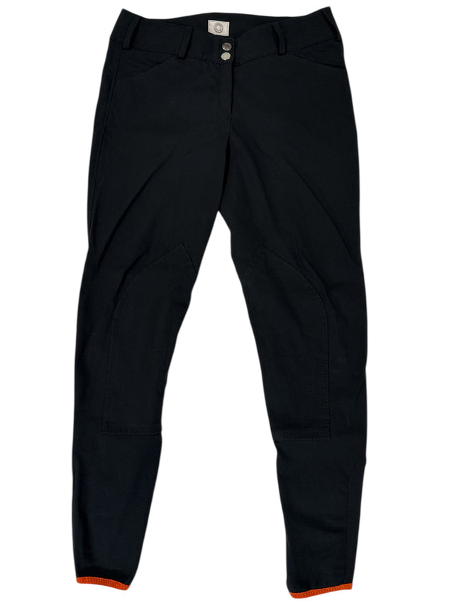 Hermes Jump  Breeches - Black / Size 40 (US 30)