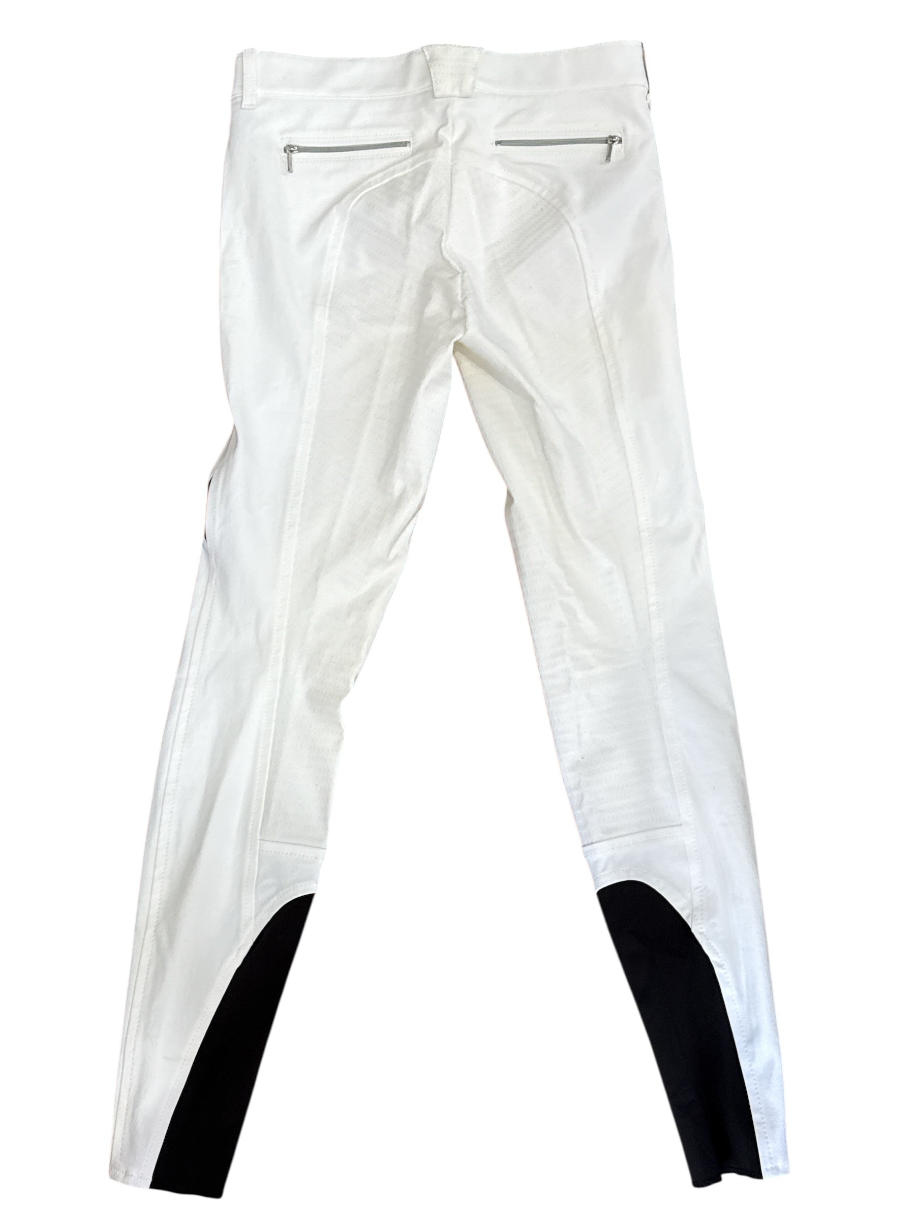 Equiline Ash Full Grip Breeches White / Size IT 42 (US 28)