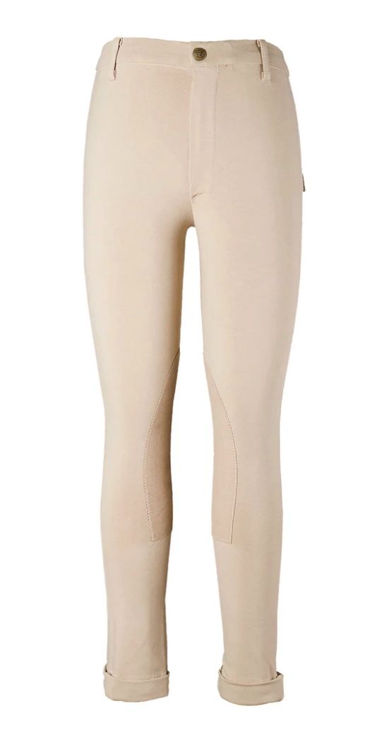 Devon-Aire Children's Versailles Jods - Tan /  Size Youth Size 6R