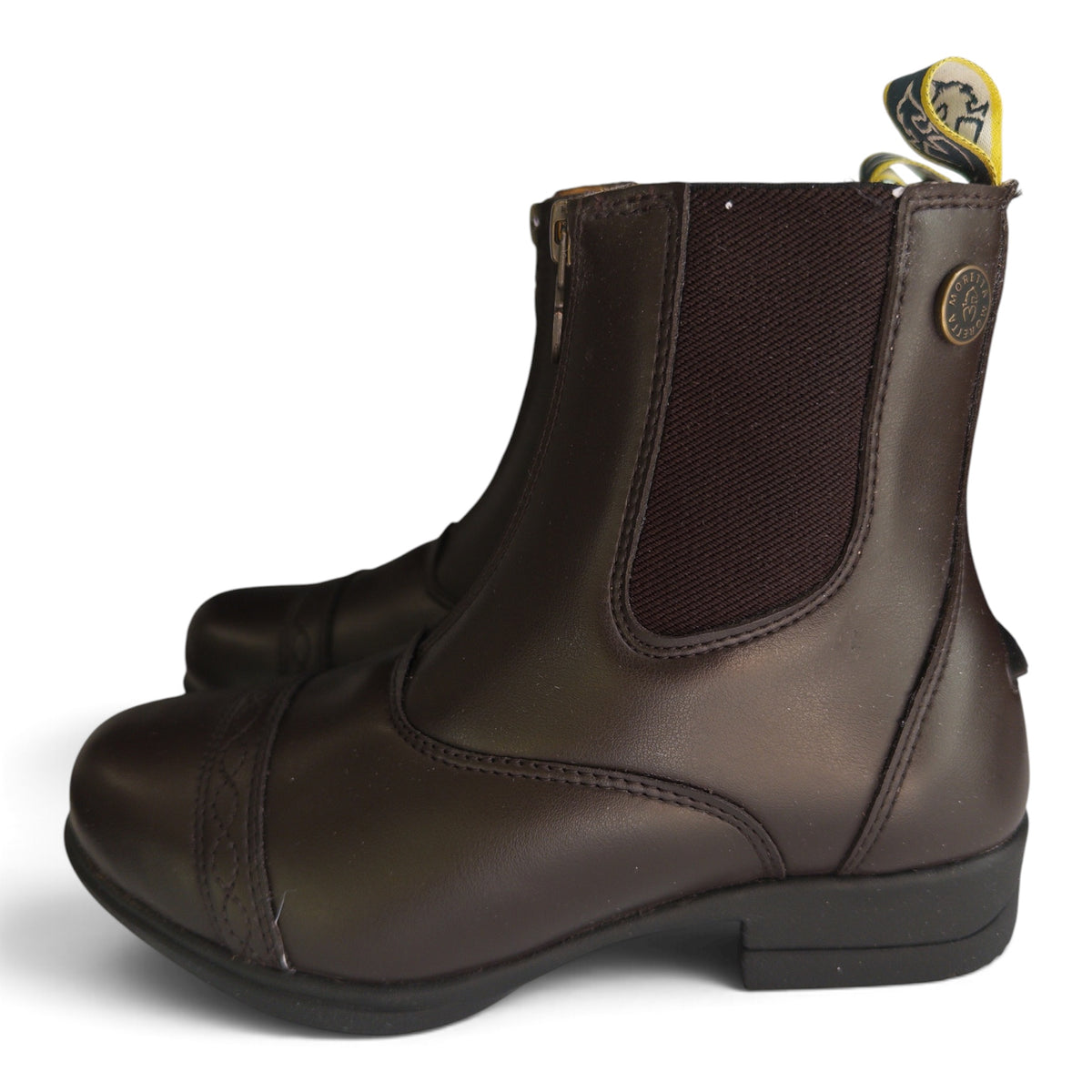 Moretta Clio Child Paddok Boots Brown Kid's US 3 - NEW