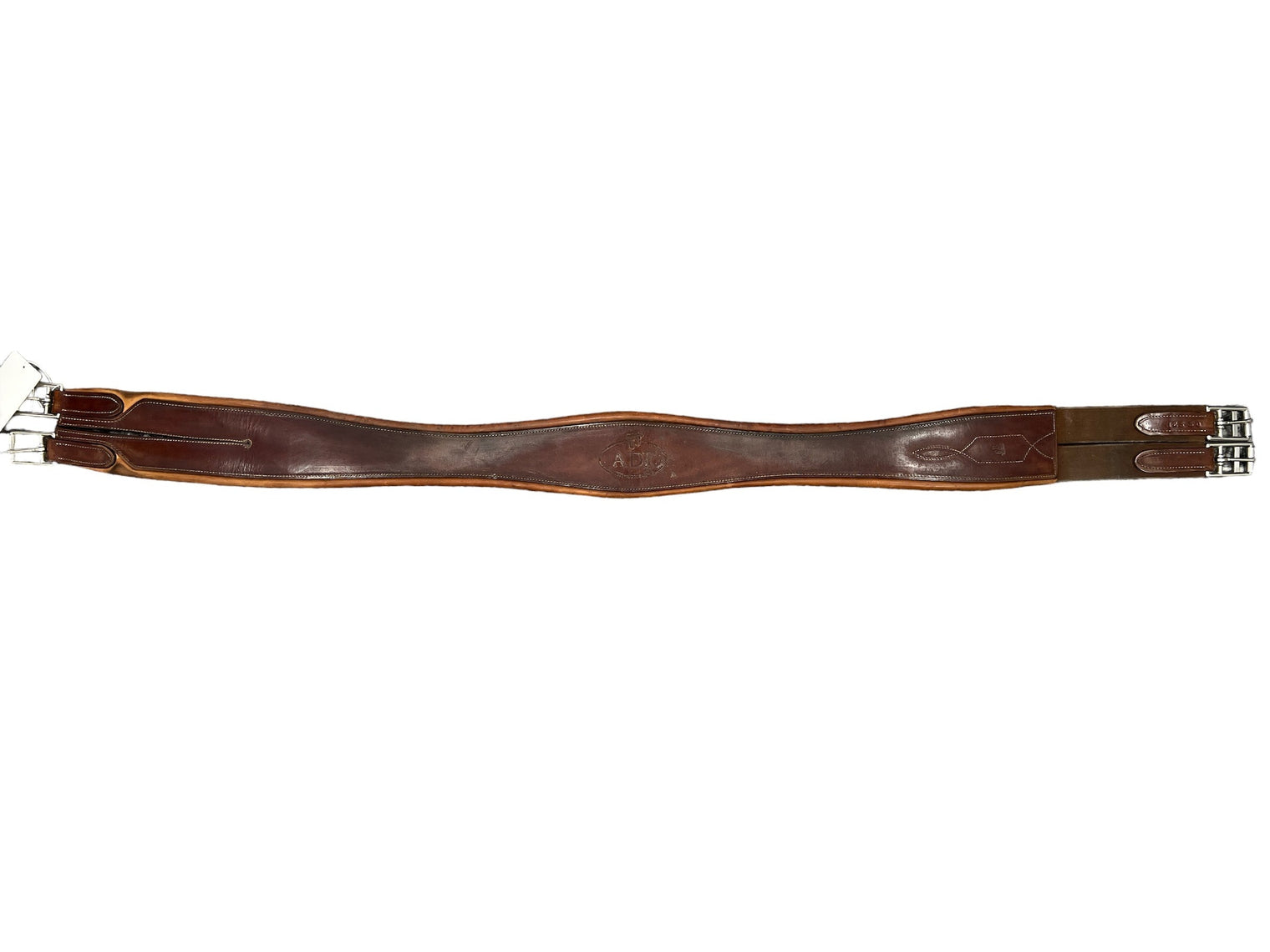 arc de trimphe girth brown leather