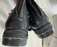 Black Ariat V-Sport Tall Zip Boots, 8B Regular Calf Short