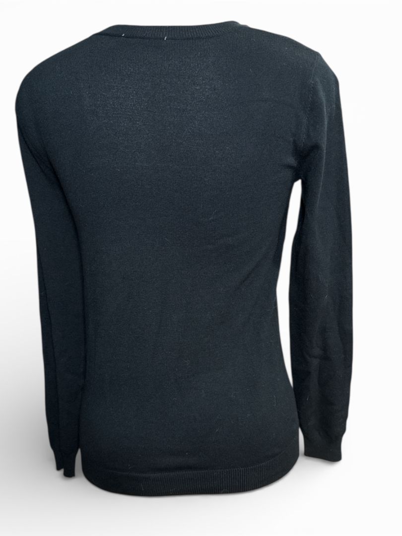 TKEQ The Shop Women's Long Sleeve Sweater - Black / Size XS  NEW