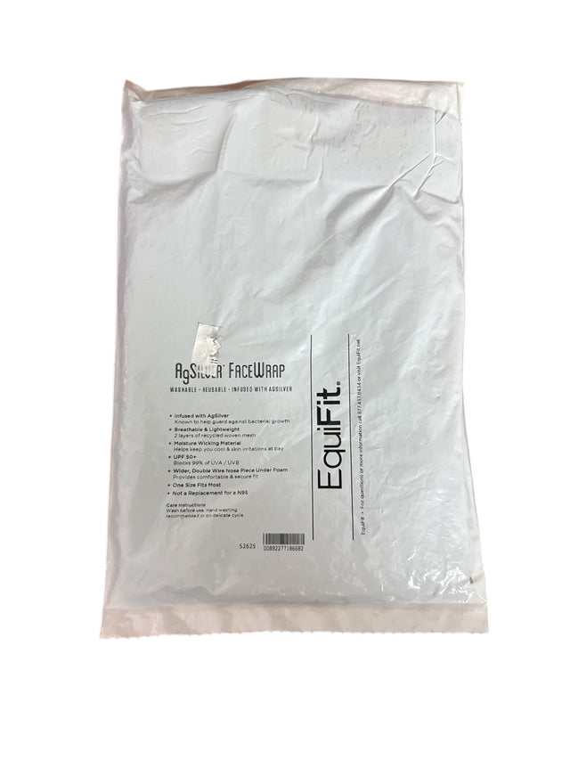 Equifit AgSilver Face Wrap - Black NEW