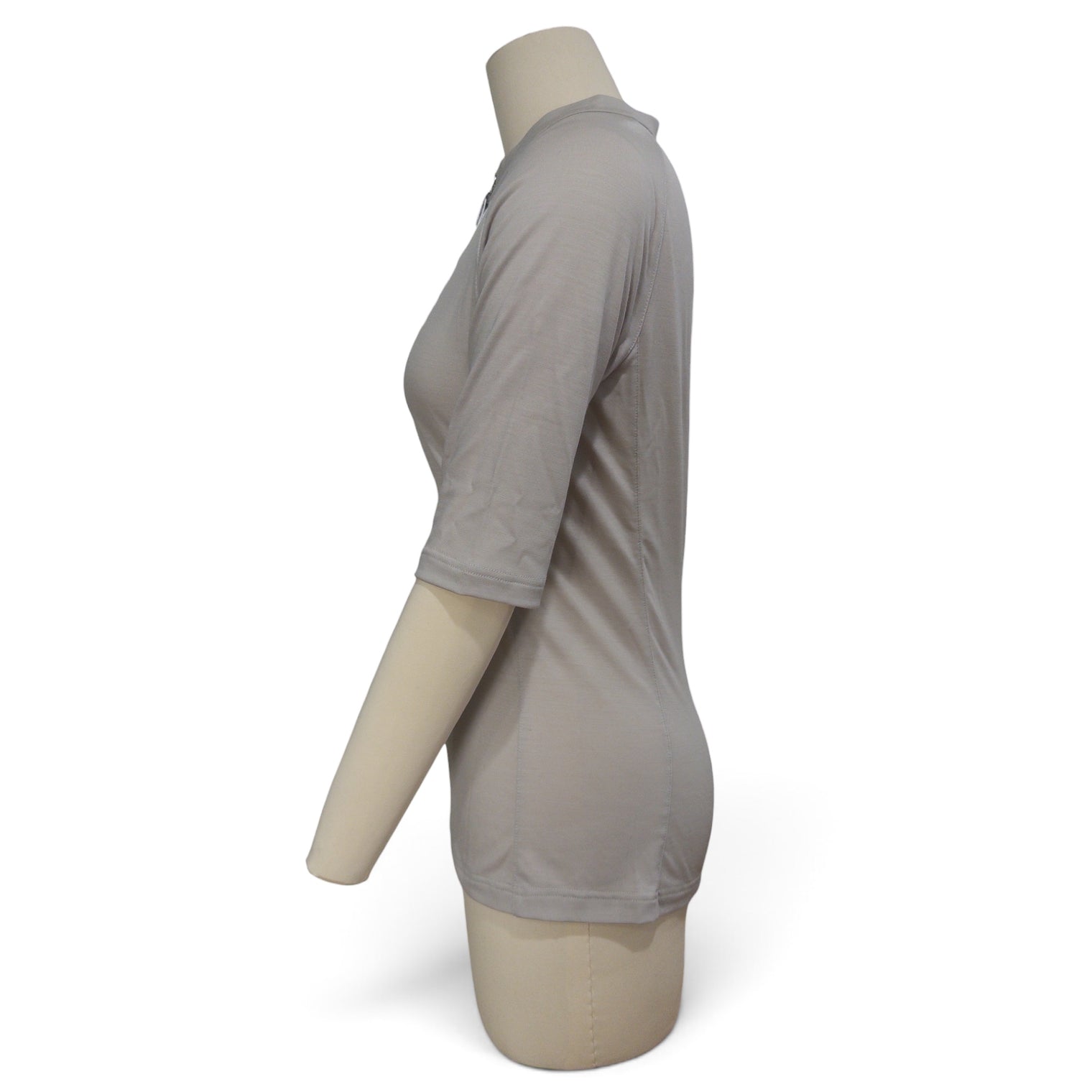 Hermes Fit Femme Training Shirt - Gris Carriere / Size Small   NEW