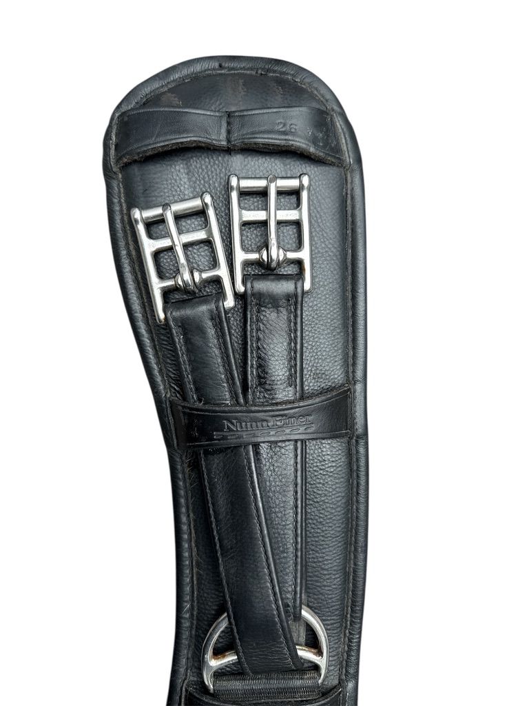 Nunn Finer Dressage Piaffe Girth  - Black / Size 26