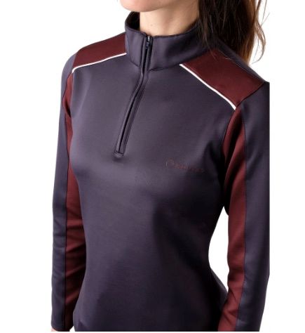 Montar Iris Training Shirt Navy/Plum - Size XL NEW