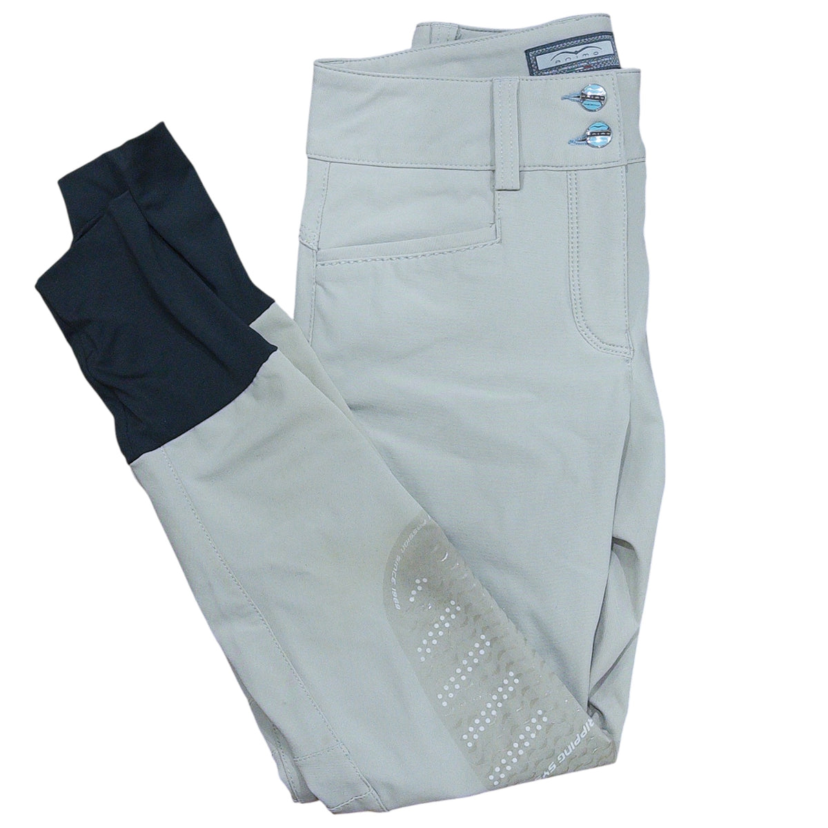 Animo Naspre Women's Knee Grip Breeches Tan Size IT38 US24