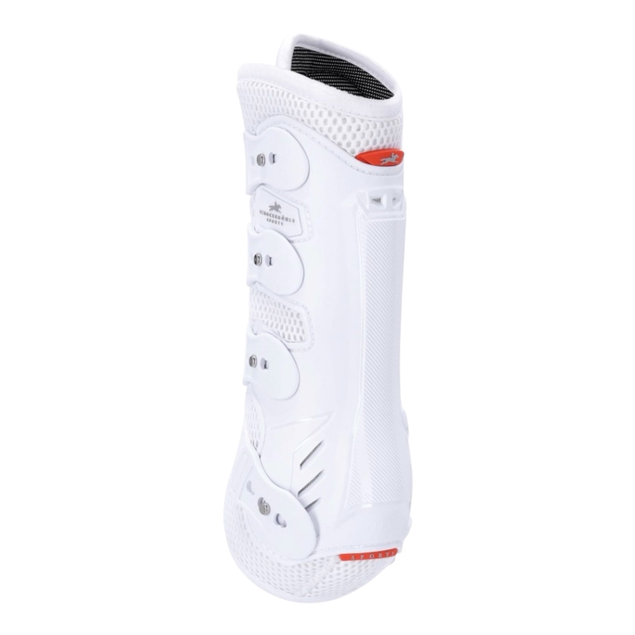 Schockemohle Air Flow Dressage Hind Boots -  White / Full Size