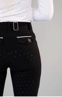 Free Ride Full Seat Grip Pro Breeches - Black Size US 34