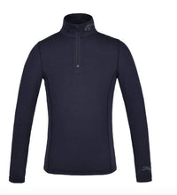 Kingsland Lara Girls 1/2 Zip Training Shirt, Navy 146/152  (US 11/12) NEW