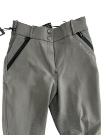 Kingsland Kadi Full Grip, High Rise Breeches, Asphalt Grey Size EU 34 / US4  NEW