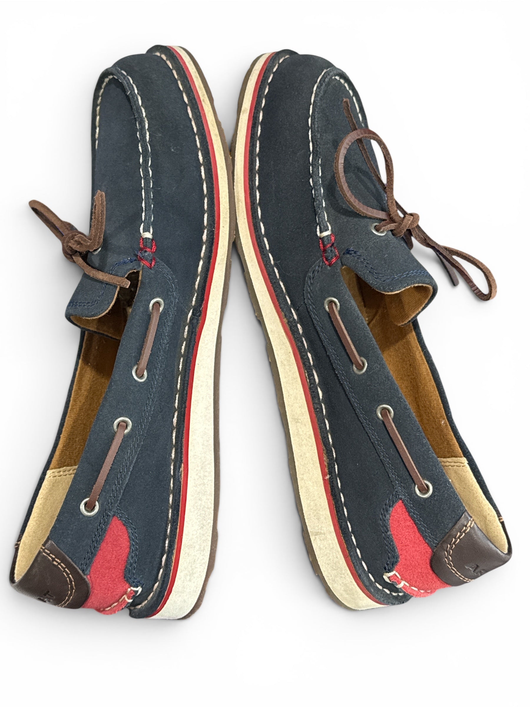 Ariat Women's Cruiser Shorebound Slip-On Barn Shoe - Team Navy / Size US 8.5