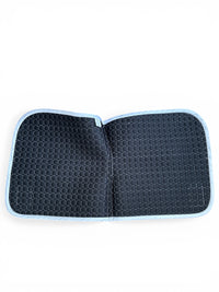 Cavallo Jolly Dressage Saddle Pad w/Velcro Number Holder  White