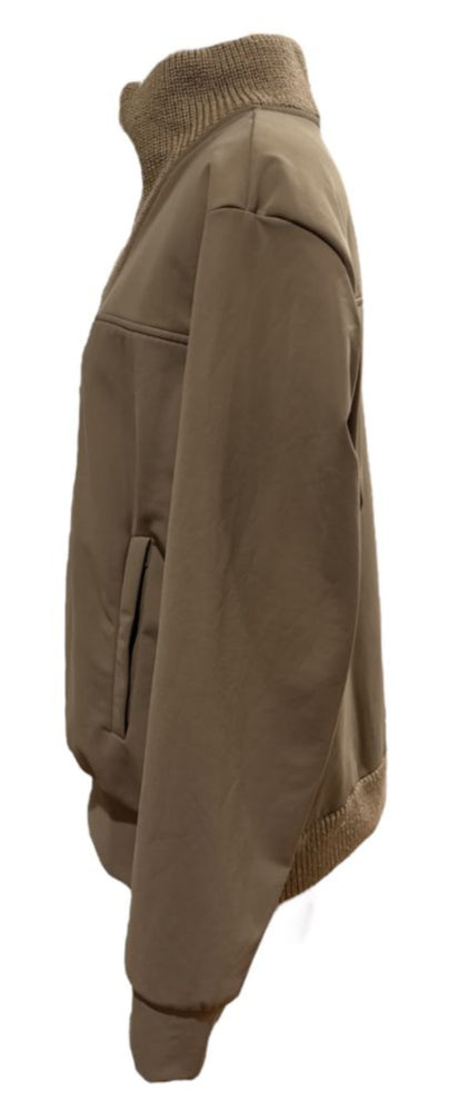 Dada Sport "Urvoso" Trucker Jacket - Mocha (Tan) Size Large