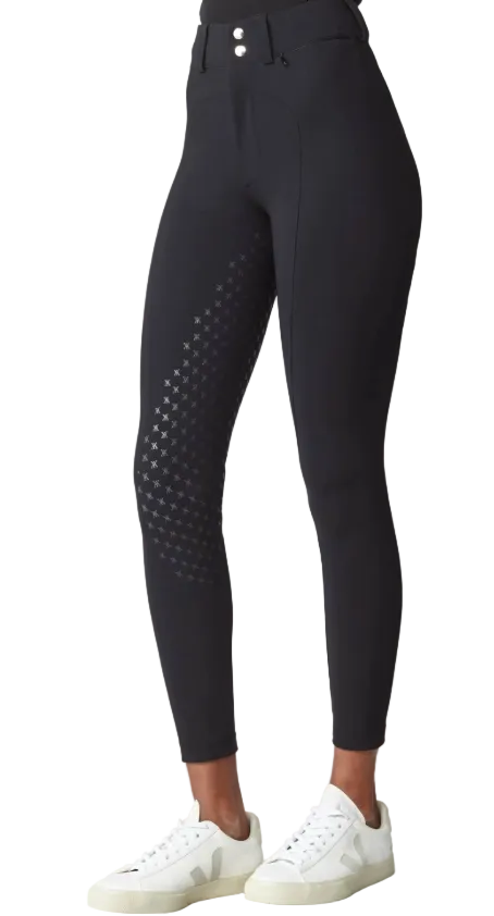 Yagya High-Rise Full Grip Compression Breeches - Black / Size Small   NEW