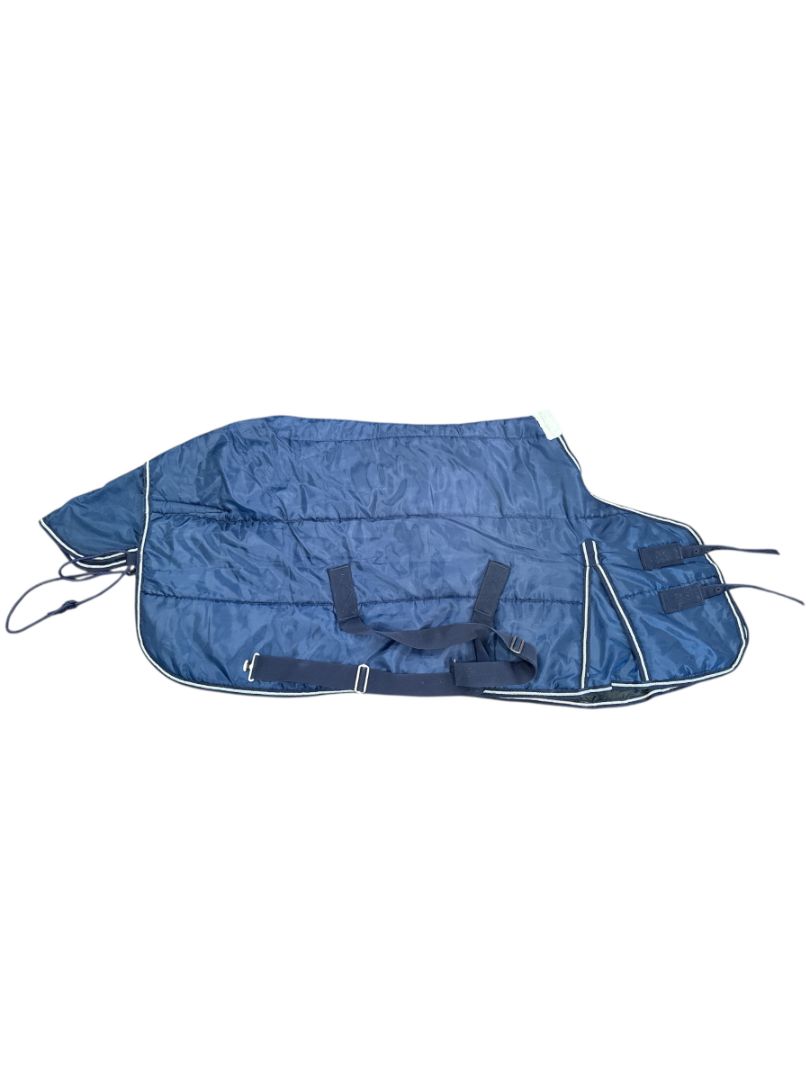 Saxon Channel Quilt Stable Standard Neck Blanket - Blue / Size 51"