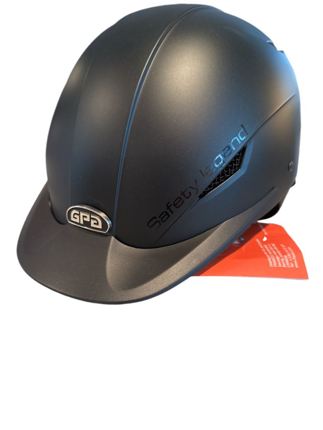 GPA Easy 2X Black Women's Helmet H350X Size 7 (57) NEW