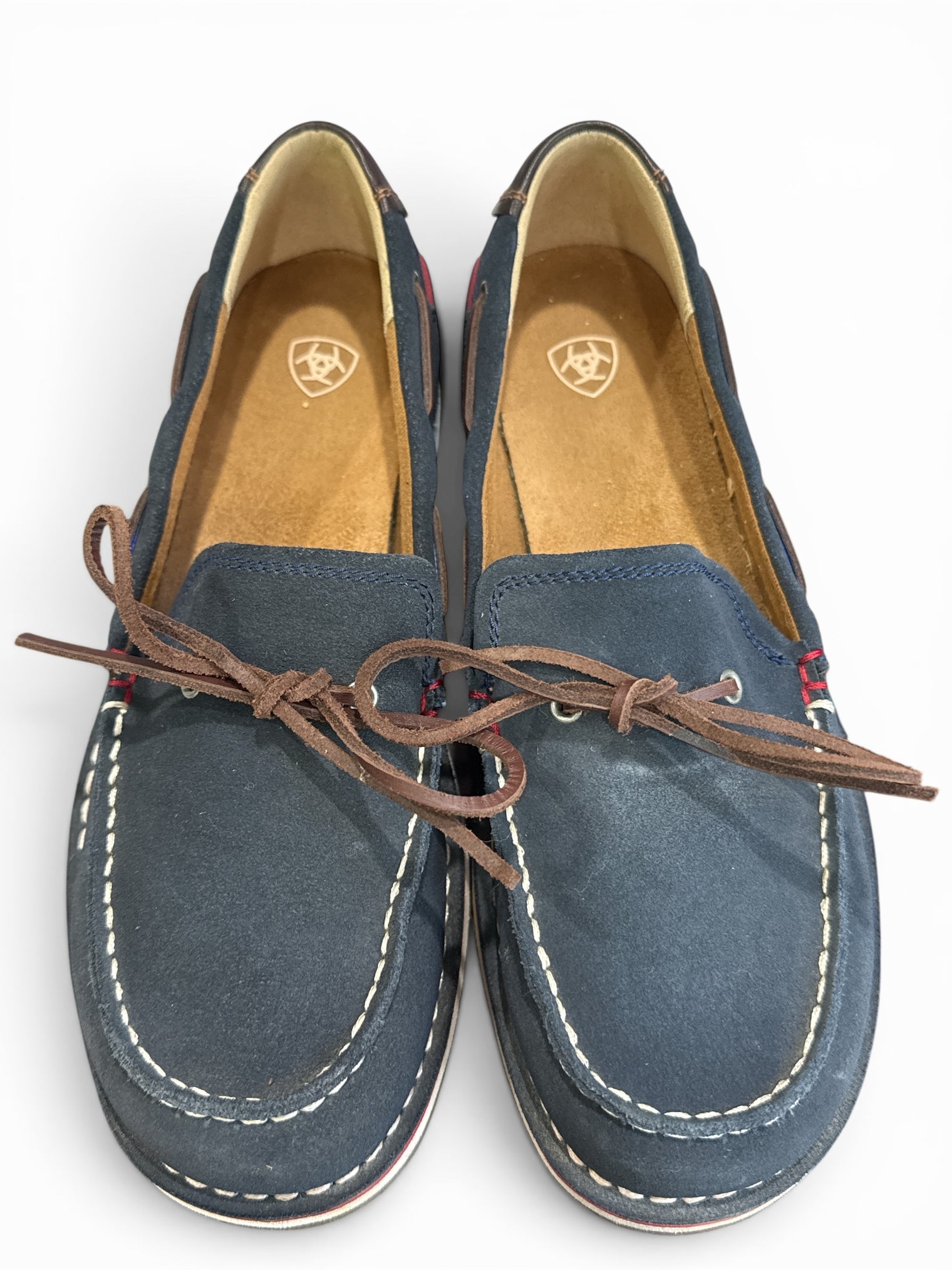 Ariat Women's Cruiser Shorebound Slip-On Barn Shoe Team Navy Size 8.5B
