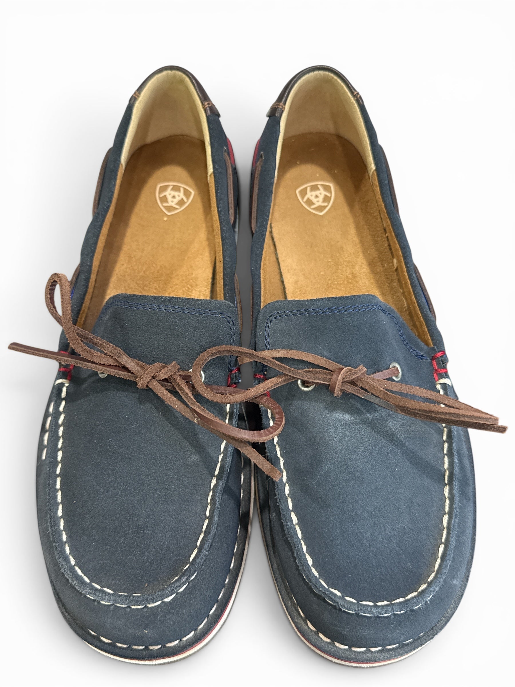Ariat Women's Cruiser Shorebound Slip-On Barn Shoe - Team Navy / Size US 8.5