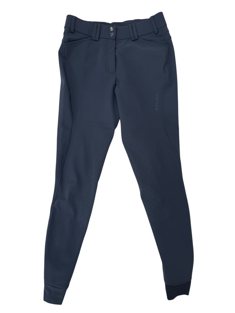 Ariat Tri Factor Grip Knee Grip Breech - Blue Nights / Size US 28L