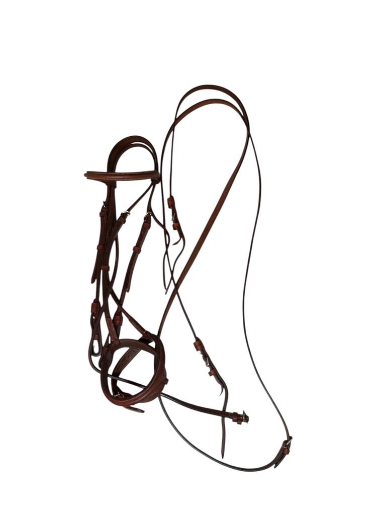 English Leather Bridle Full Size (Unbranded) Brown