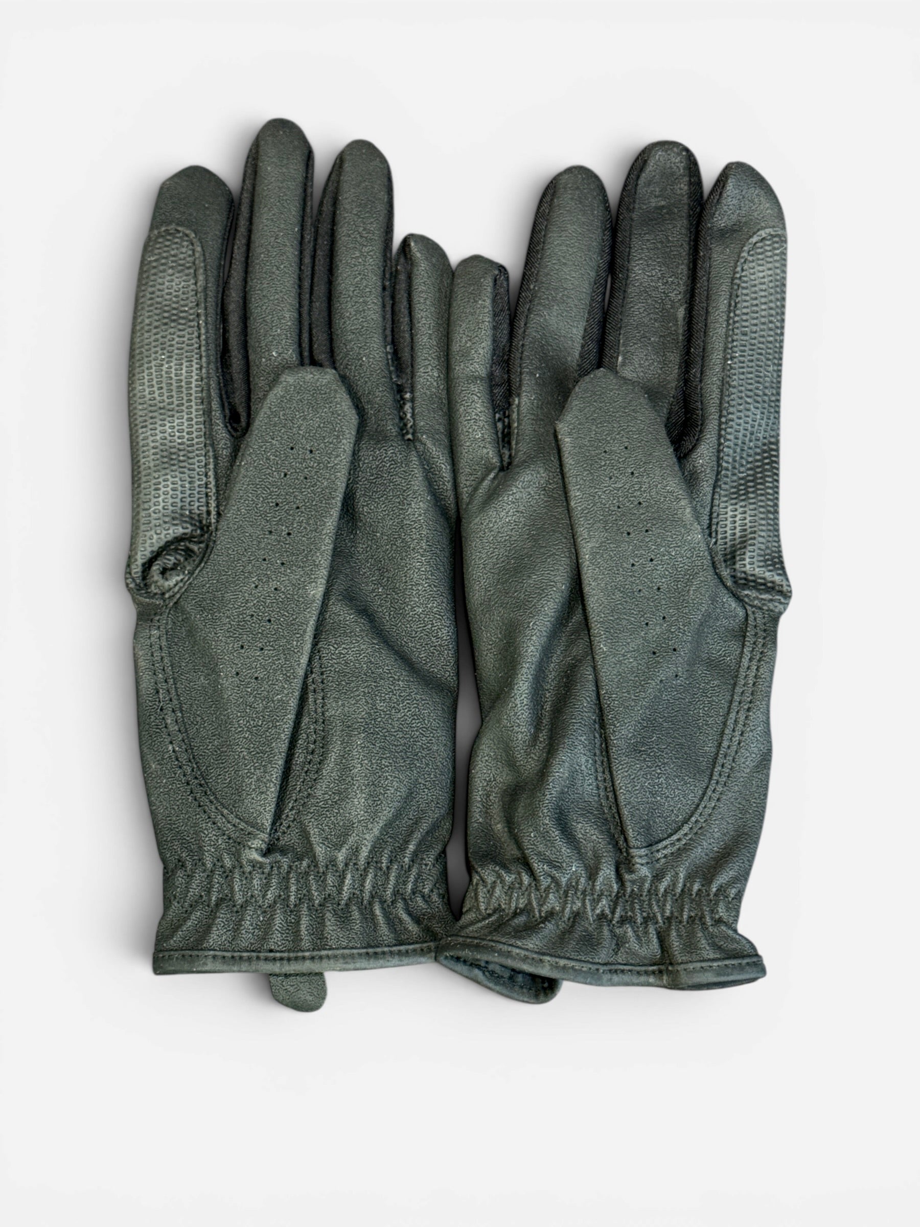 Horze Black Riding Gloves Size Women's 6