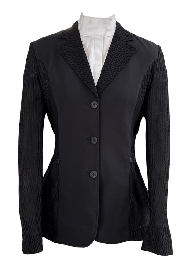 RJ Classics Harmony Mesh Show Coat - Black / Size 4L